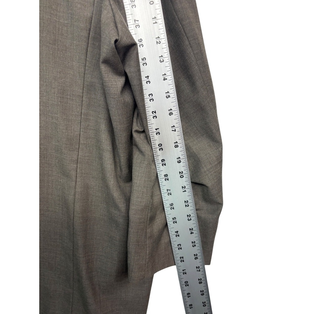 Joseph Abboud 56L 48x32 Tan Light Brown 2pc Pant Suit Wool Bespoke Flat Front - Picture 10 of 16